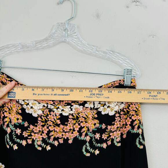 DE Collection Women's Midi Skirts Bundle of 2 Polka Dot & Floral Print L - Picture 8 of 14